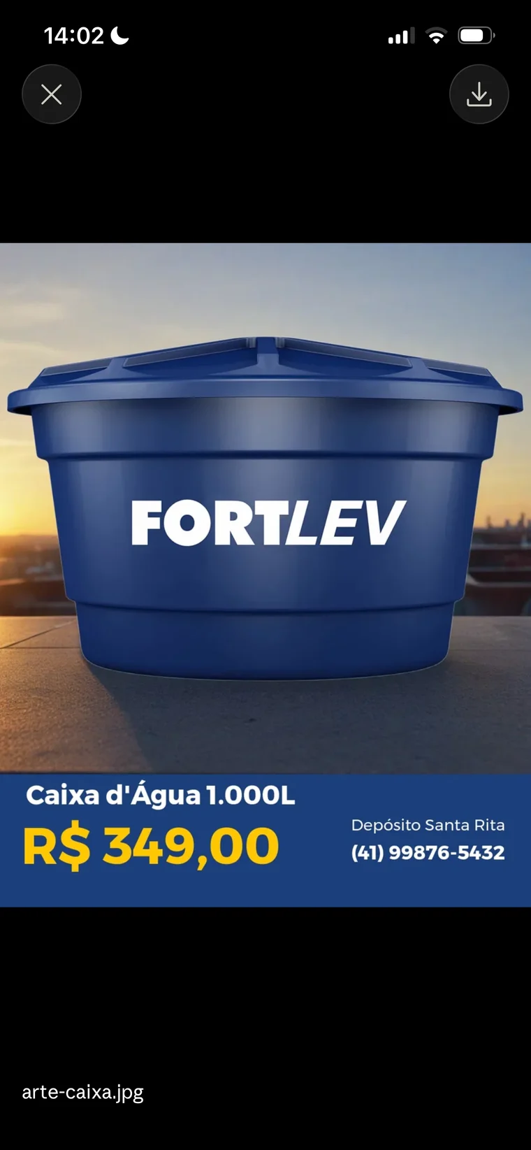 Outra peça gerada, outro produto do catálogo