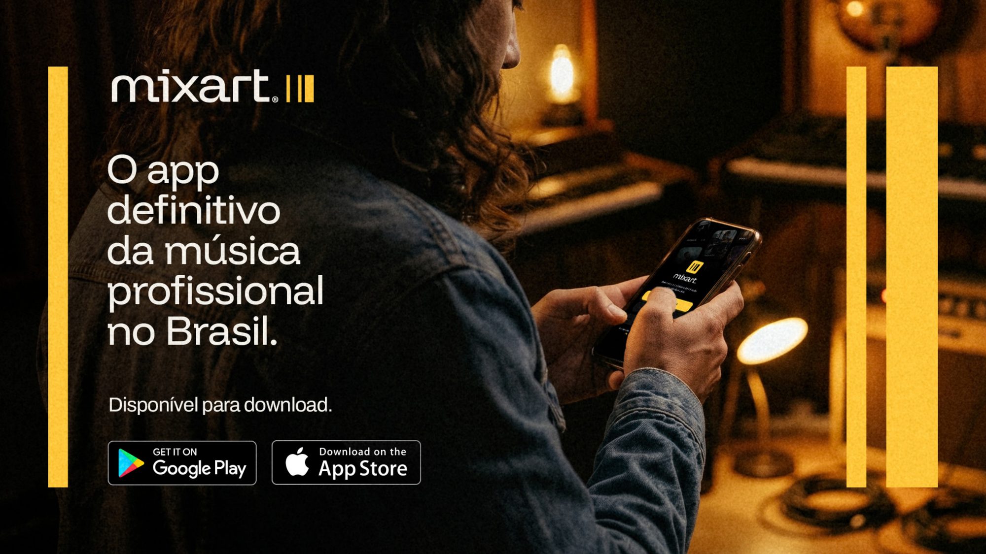 O app definitivo da música profissional no Brasil
